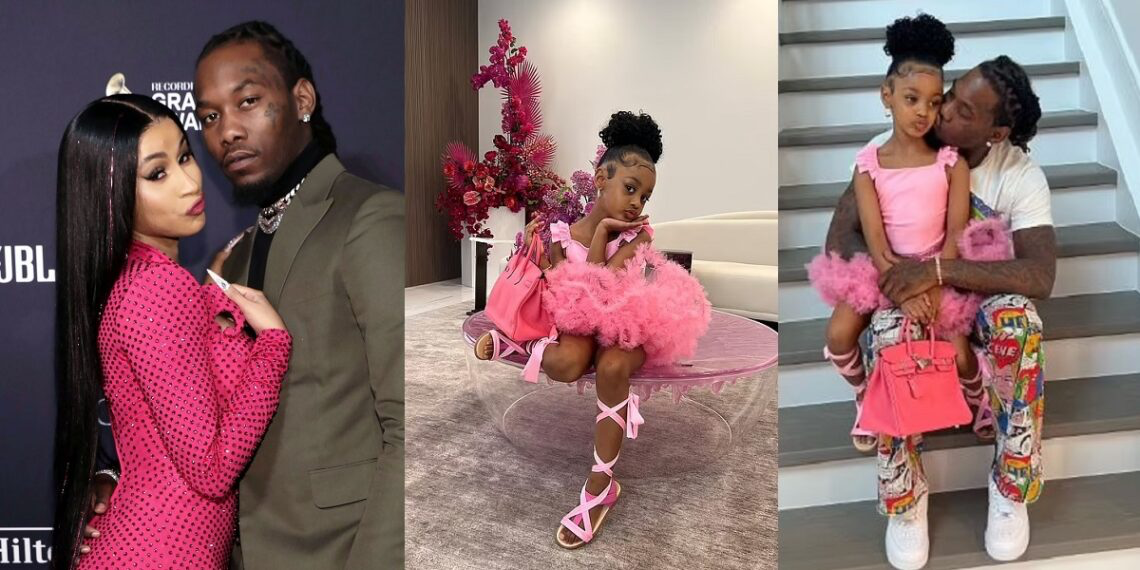 Cardi B Et Son Mari Offset Offrent Leur Fille Un Sac De Pour