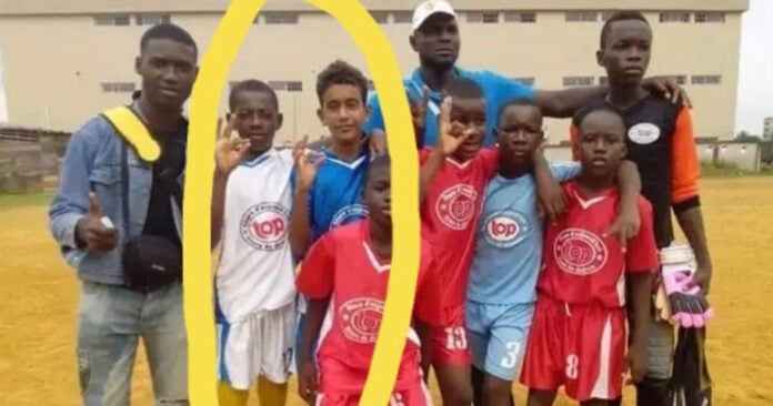 Nathan Douala sur une photo datant de 2015