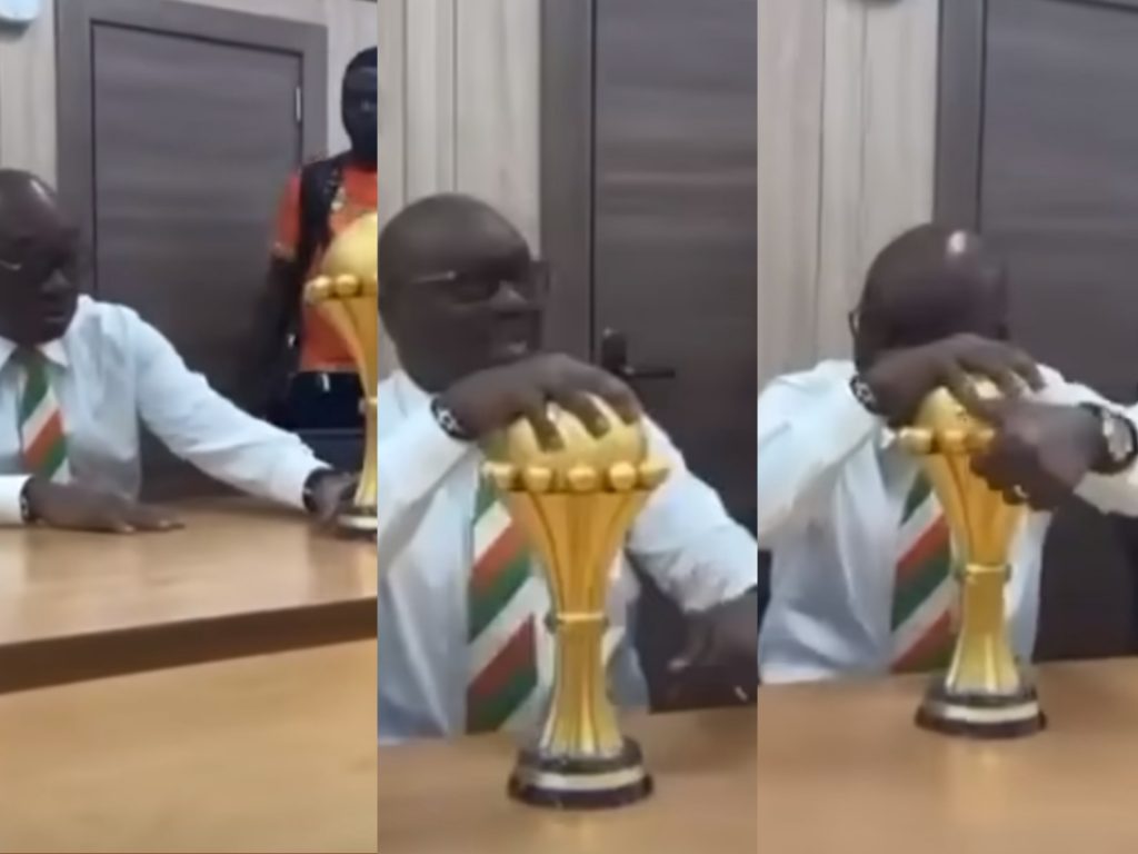 Yacine Idriss Diallo ironise avec le trophée 