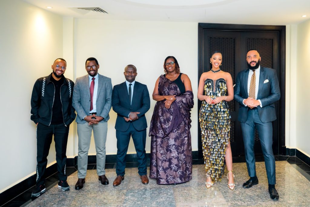 Jury Miss Rwanda Malik Shaffy, James Munyaneza, Irizabimbuto Fidèle, Niwemwiza Anne Marie, Jolly Mutesi, Matthew Mensah