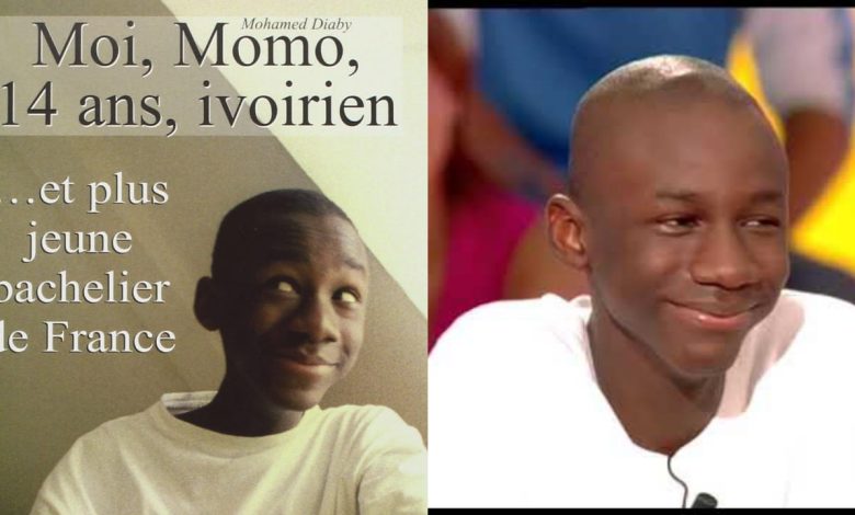 L'ivoirien de 14 ans Mohamed Diaby dit Momo le plus jeune bachelier en france