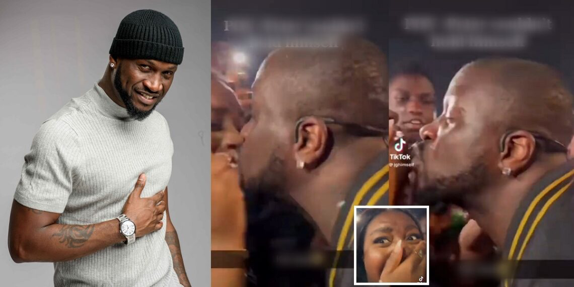 Peter Okoye Responds to Backlash for Kissing Fan at Concert