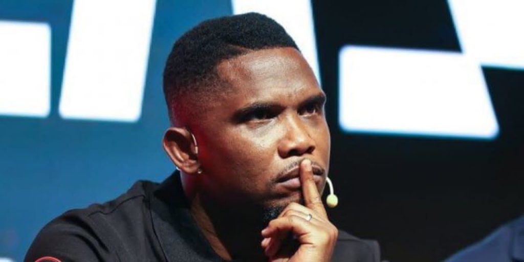 Samuel Eto’o en colère