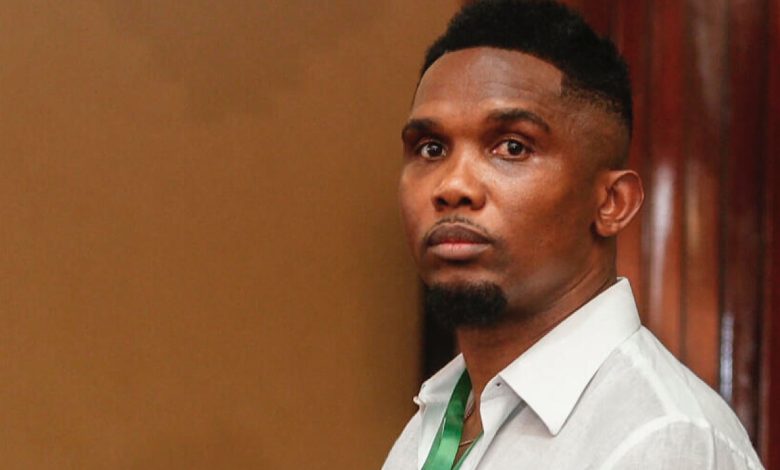 Samuel Eto’o, président de la Fecafoot sanctionné par la CAF.