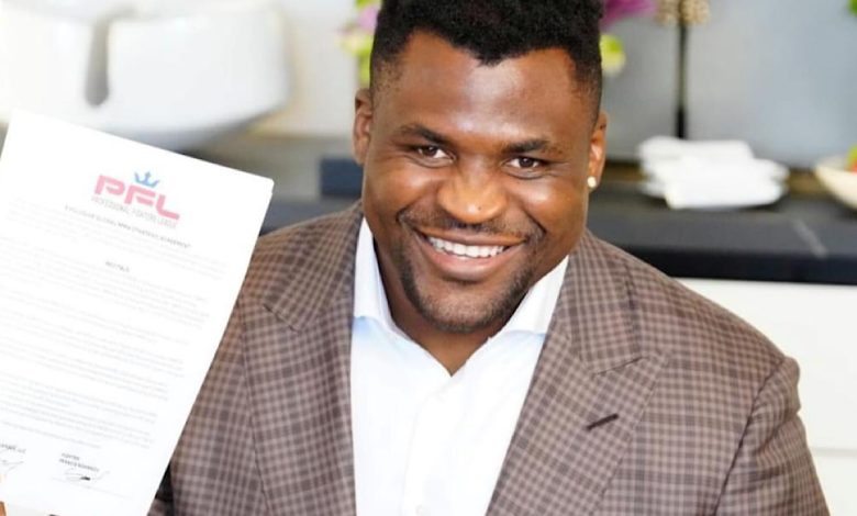 Francis Ngannou à la tête de la nouvelle ligue PFL