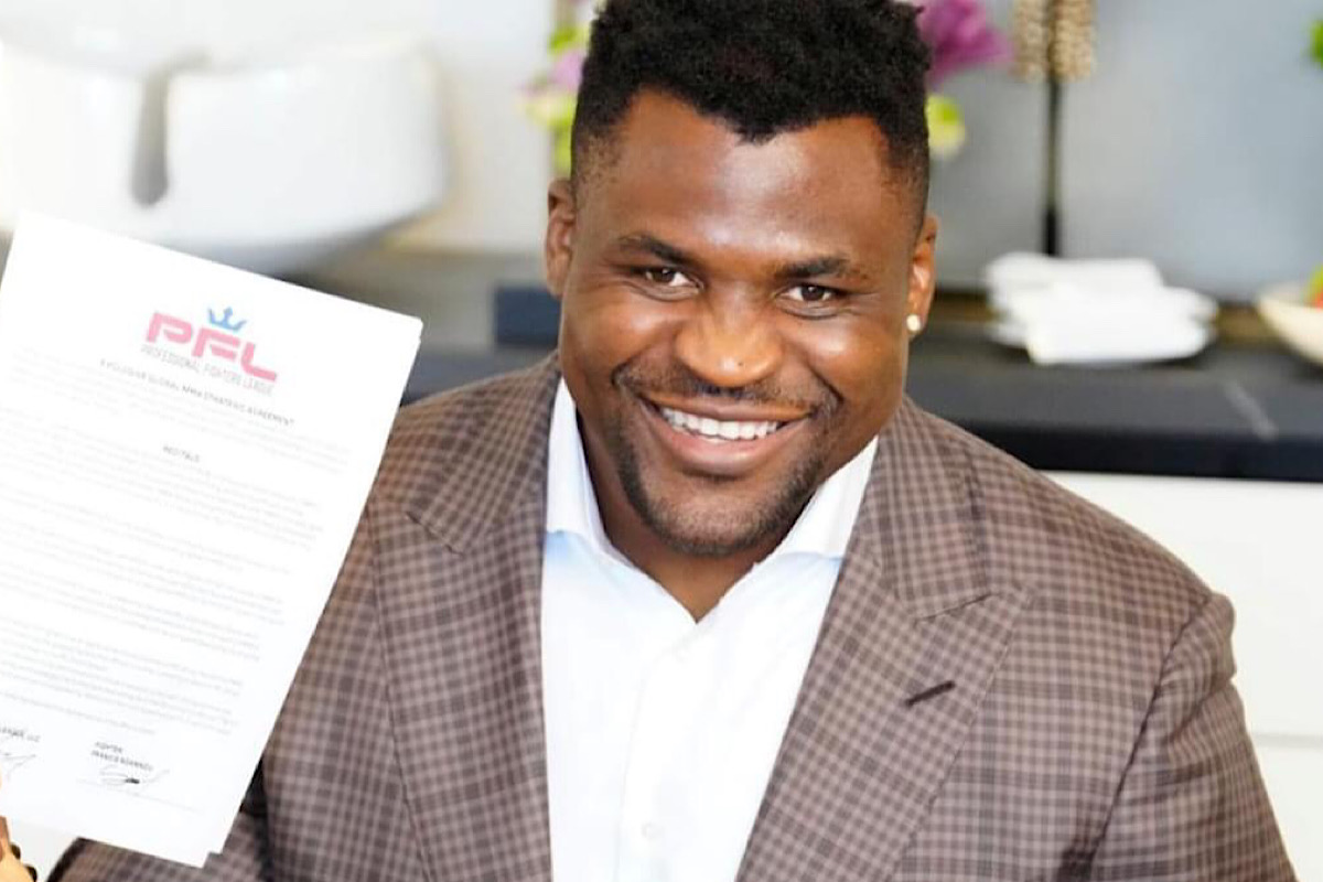 Francis Ngannou à la tête de la nouvelle ligue PFL