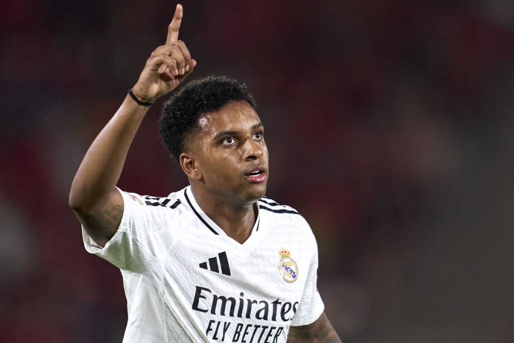 L'attaquant brésilien, Rodrygo 