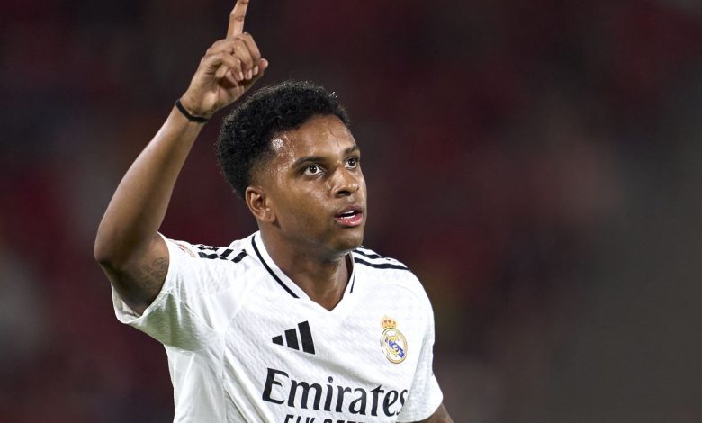 L'attaquant brésilien, Rodrygo