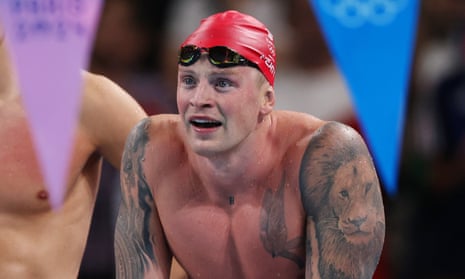 Adam Peaty, nageur olympique Britannique 