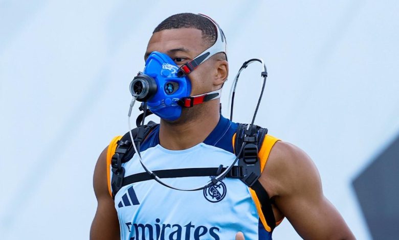 Le COSMED K5 sur Kylian M'Bappé