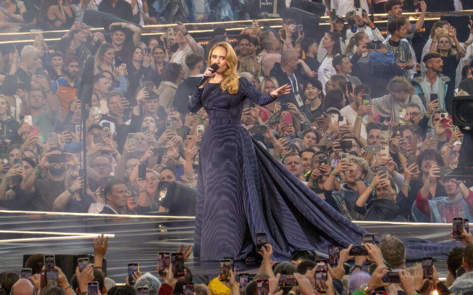 Adèle, concert en Allemagne 