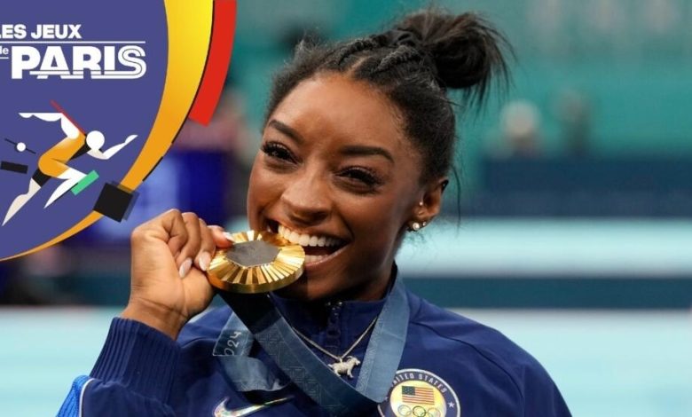 Simone Biles, gymnaste américaine