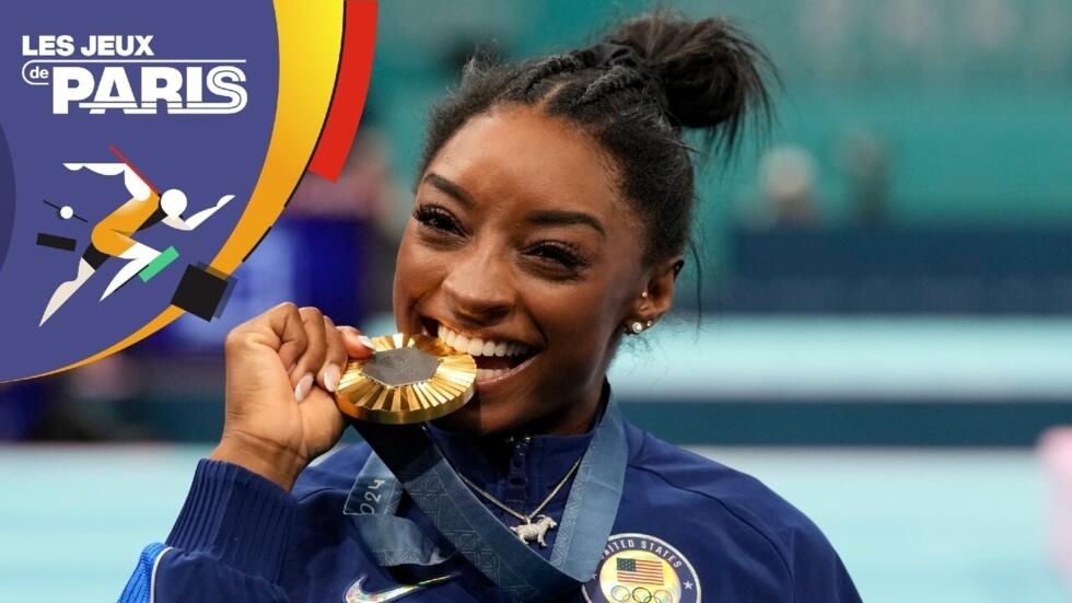 Simone Biles, gymnaste américaine 