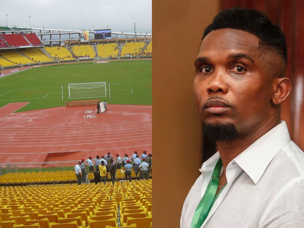 Samuel Eto'o en conflit avec ONIES Cameroun en raison du choix du stade qui abritera le choc Cameroun Namibie.