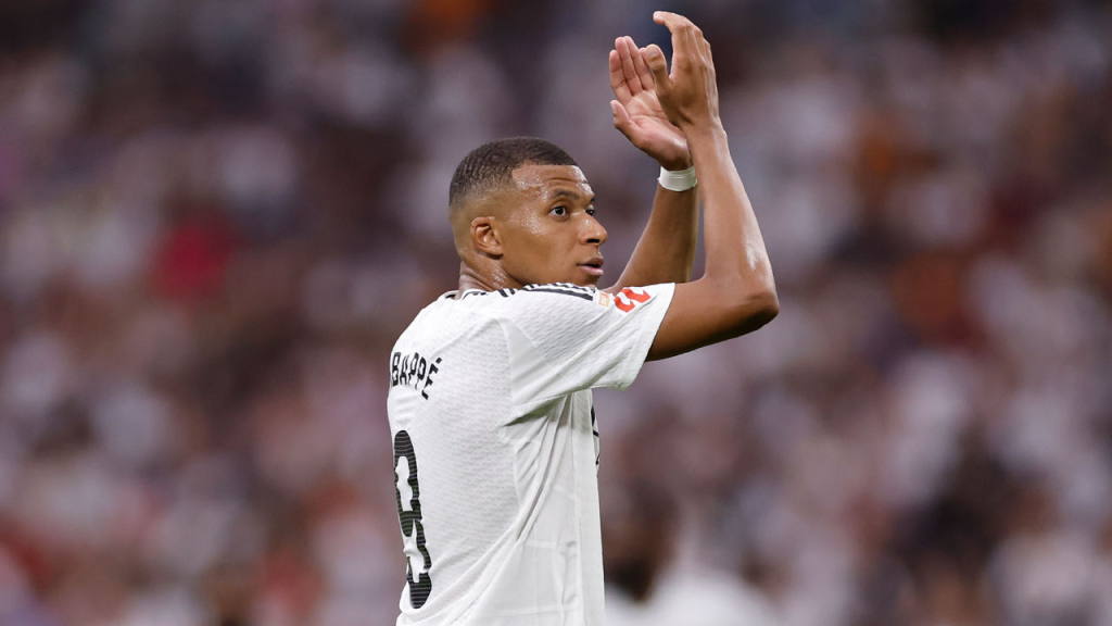 Kylian MBappé face au Valladolid 