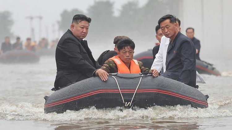 Inondations en Corée du Nord