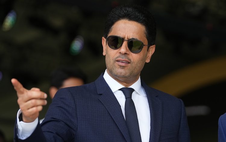 Nasser Al-Khelaïfi, président du Paris Saint-Germain