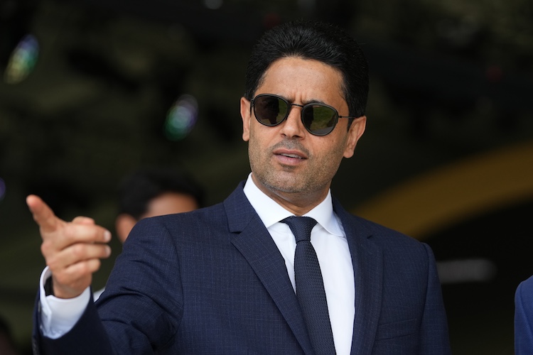 Nasser Al-Khelaïfi, président du Paris Saint-Germain 