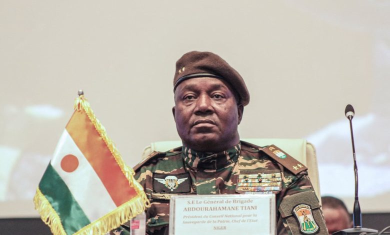 Abdouramane Tiani, président de la transition au Niger.