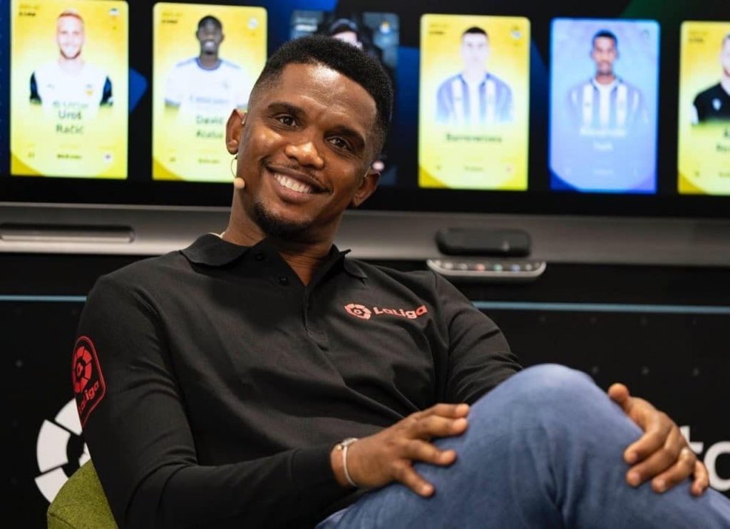 Samuel Eto'o, président de la Fecafoot 