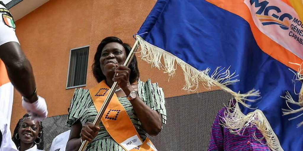 Simone Ehivet Gbagbo officiellement Candidate pour les élections