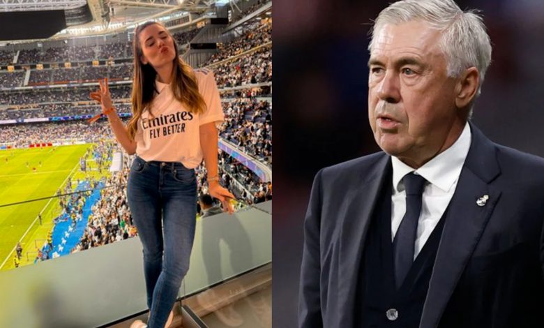 Carlo Ancelotti et Mina Bonino, la femme de Frederico Valverde