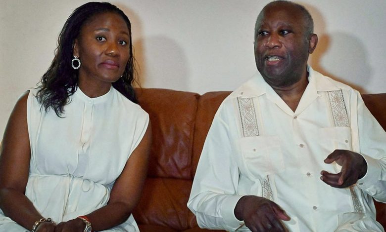 Nady Bamba et Laurent Gbagbo