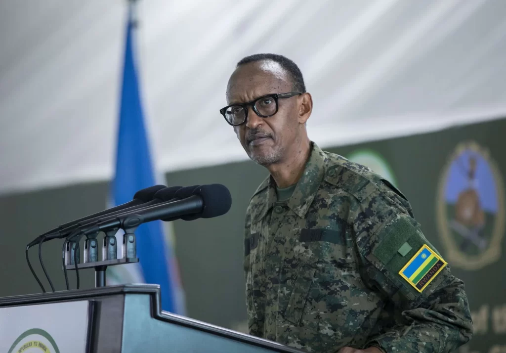 Paul Kagame, président du Rwanda 