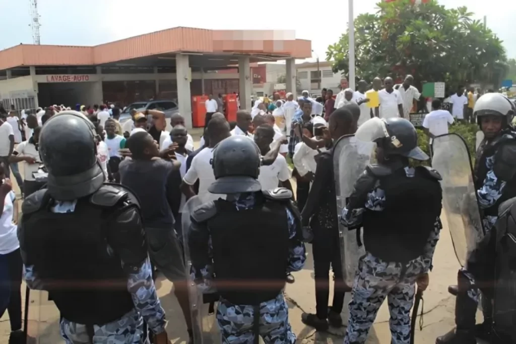 Image d'illustration de policiers ivoiriens